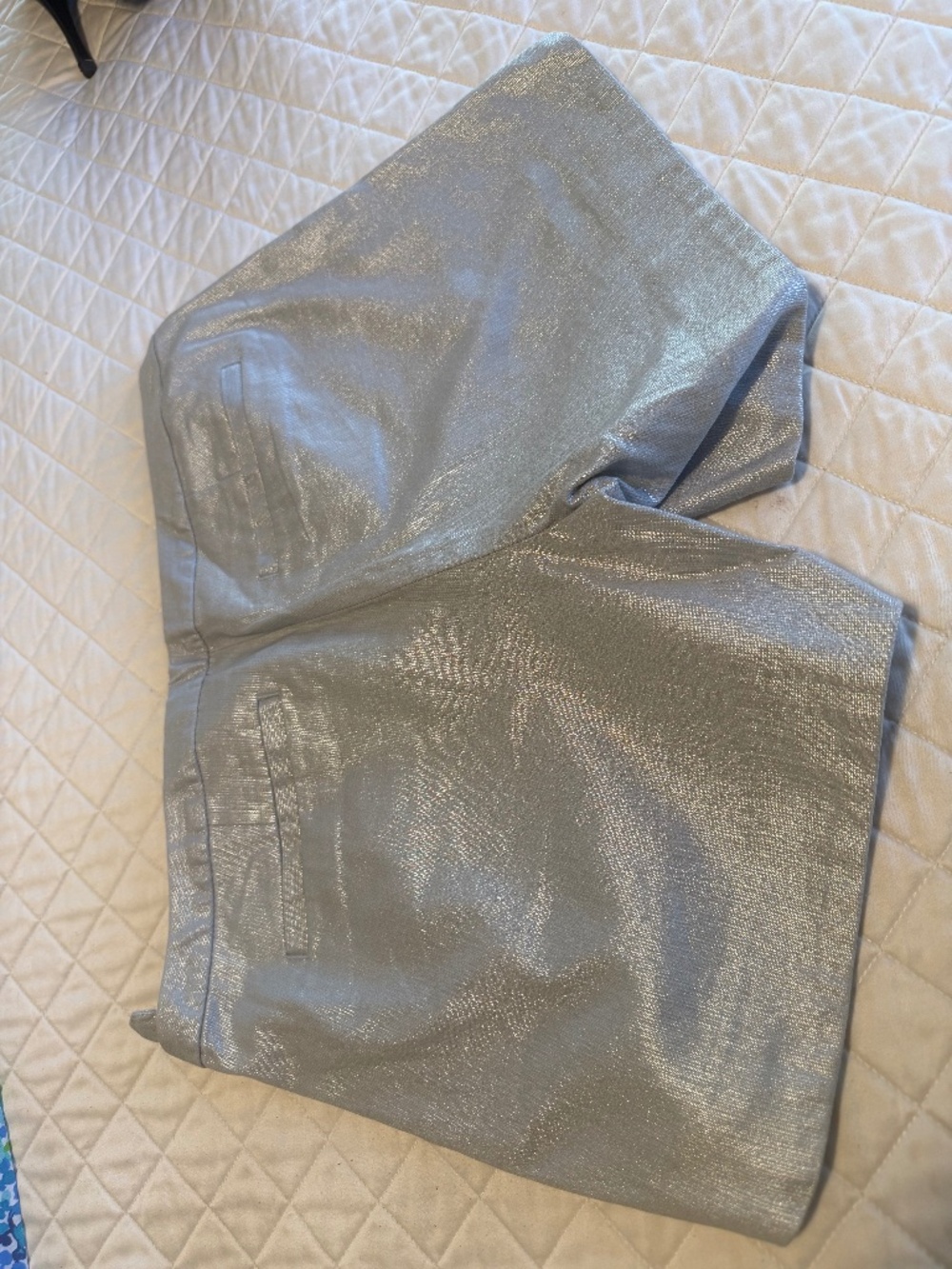 Silver Lilly Pulitzer shorts size 0